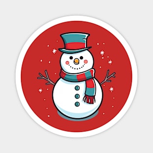 Snowman Magnet